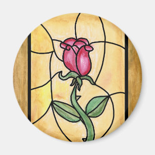 Aimant de fenêtre rose