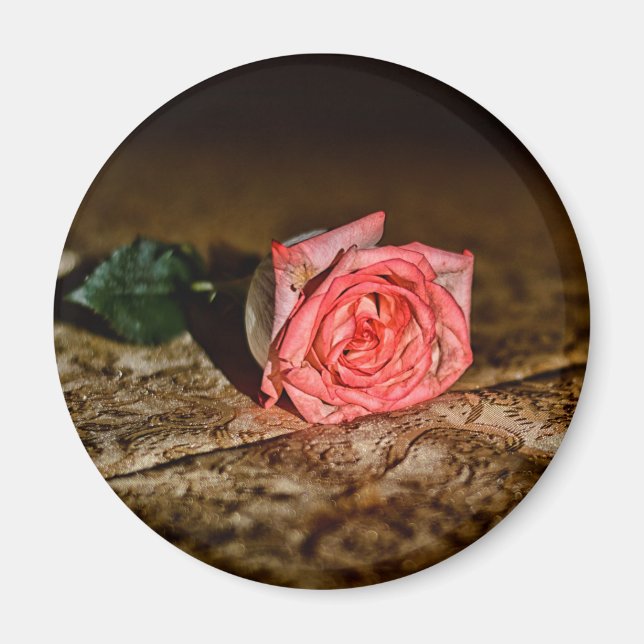 Aimant de fermeture rose (Devant)