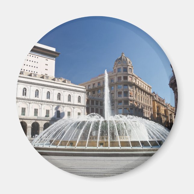 Aimant De Ferrari Carré, Gênes, Italie (Devant)