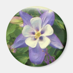 Aimant de fleur de Columbine