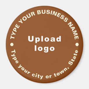 Aimant de forme ronde Brown de marque commerciale