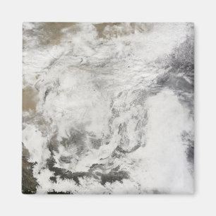 Aimant De fortes chutes de neige en Chine