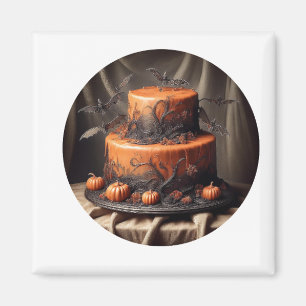 Aimant de gâteau d'Halloween