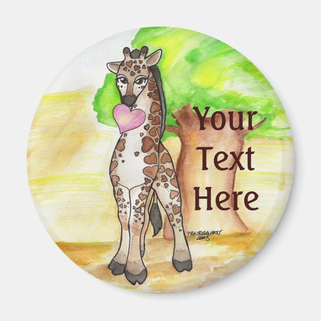 Aimant de girafe (Devant)