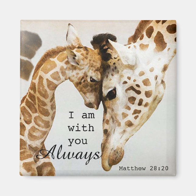 Aimant de girafe (Devant)