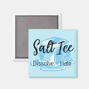 Aimant de glace salée