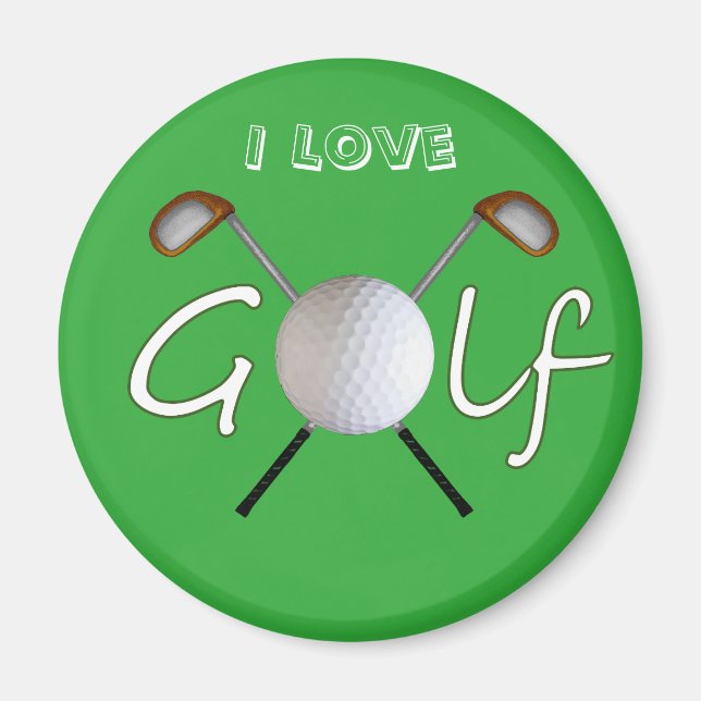 Aimant de golf (personnalisable) (Devant)