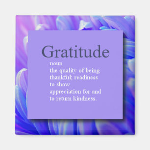 Aimant de gratitude