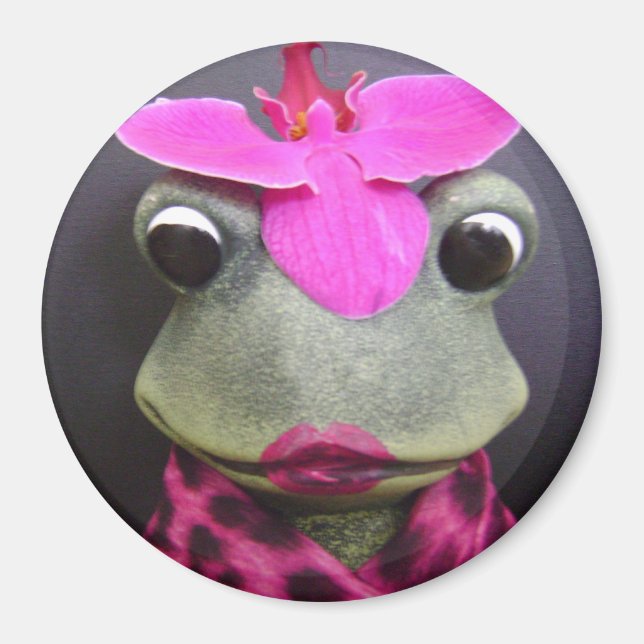 Aimant de grenouille français (Devant)