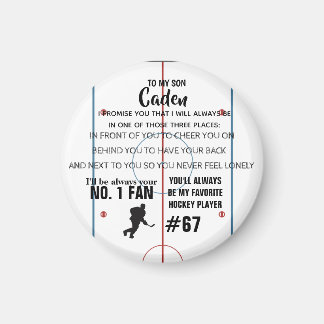Aimant de hockey FAN NO.1