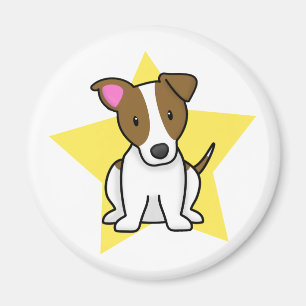 Aimant de Jack Russell Terrier d'étoile de Kawaii