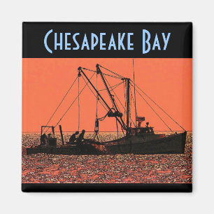 Aimant de la baie de Chesapeake - Customisé