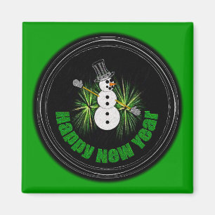 Aimant de la bonne année 1