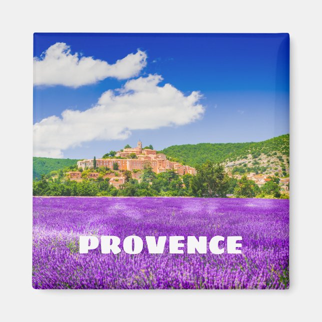 Aimant de la Provence, village de Banon (Devant)