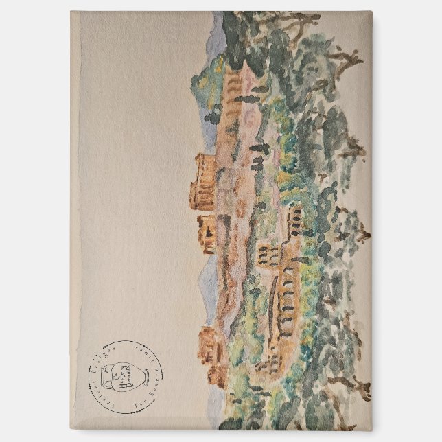Aimant de l'Acropole d'Athènes (Recto)