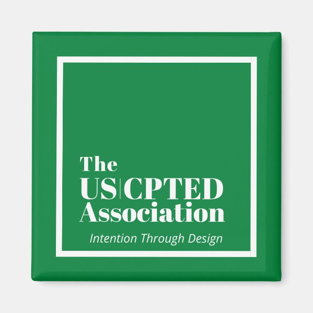 Aimant de l'association PCTED des États-Unis (Devant)