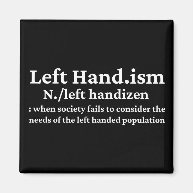 Aimant de Left Hander (Devant)