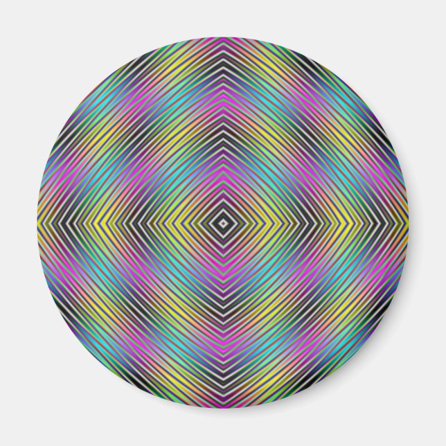 Aimant de lignes de diamant (Devant)
