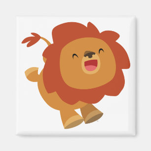 Aimant de Lion de jeu mignon