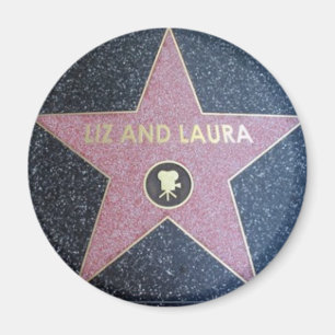Aimant de Liz et de Laura (star de Hollywood)