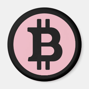 Aimant de logo de Bitcoin