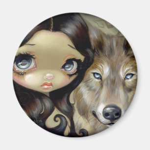 Aimant "de loup observé par argent"