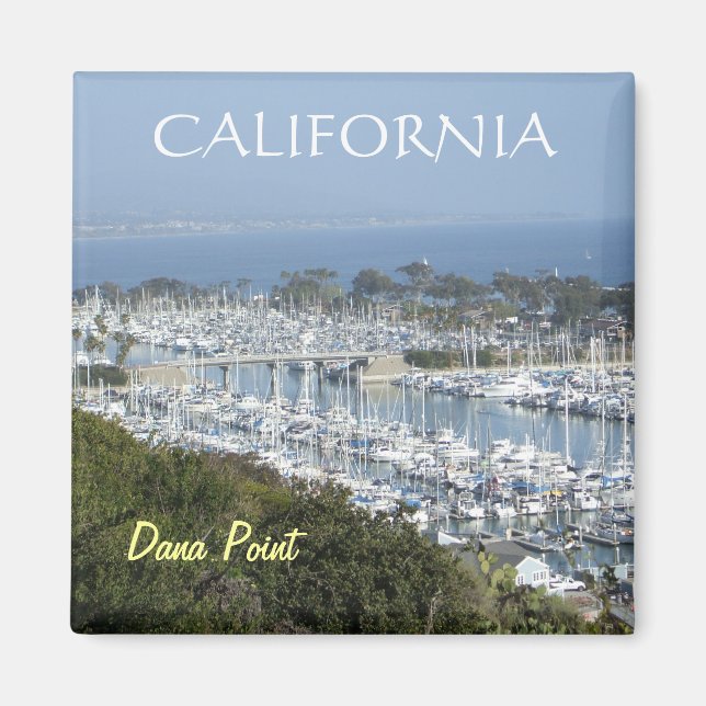 Aimant de marina de Dana Point (Devant)