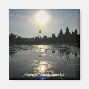 Aimant de matin d'Angkor Vat