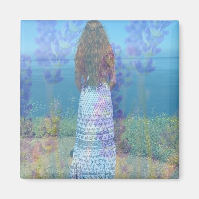 Aimant de mer de lavande (Devant)