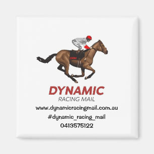 aimant de messagerie de course dynamique