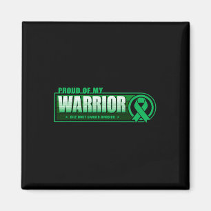 Aimant De Mon Bile Duct Cancer Guerrier - Soutien corresp
