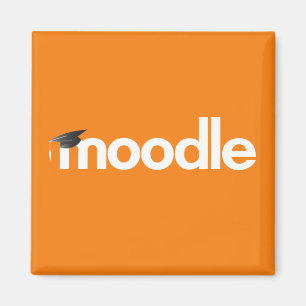 Aimant de Moodle : Orange