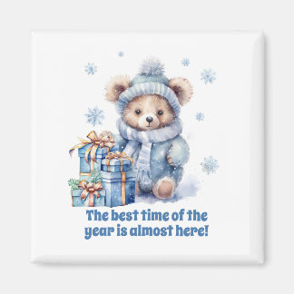 Aimant de Noël avec design intéressant