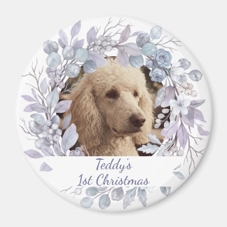 Aimant de Noël personnalisé pour chien | Souvenir