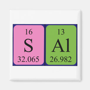 Aimant de nom de table périodique de vente