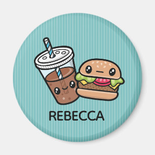 Aimant de nourriture malsaine