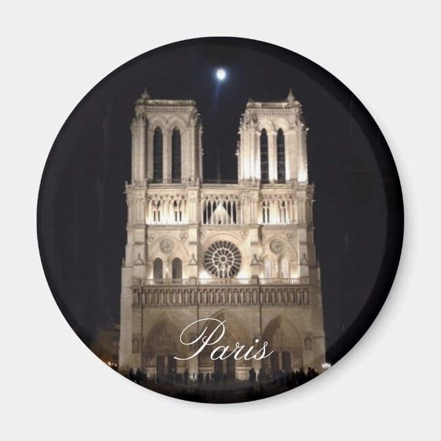 Aimant de nuit de Notre Dame (Devant)