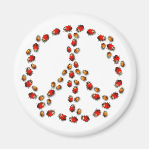 Aimant de paix de coccinelle