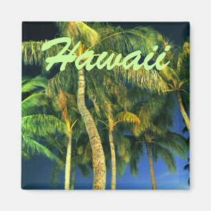 Aimant de palmier Hawaii