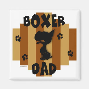 Aimant de papa de boxeur