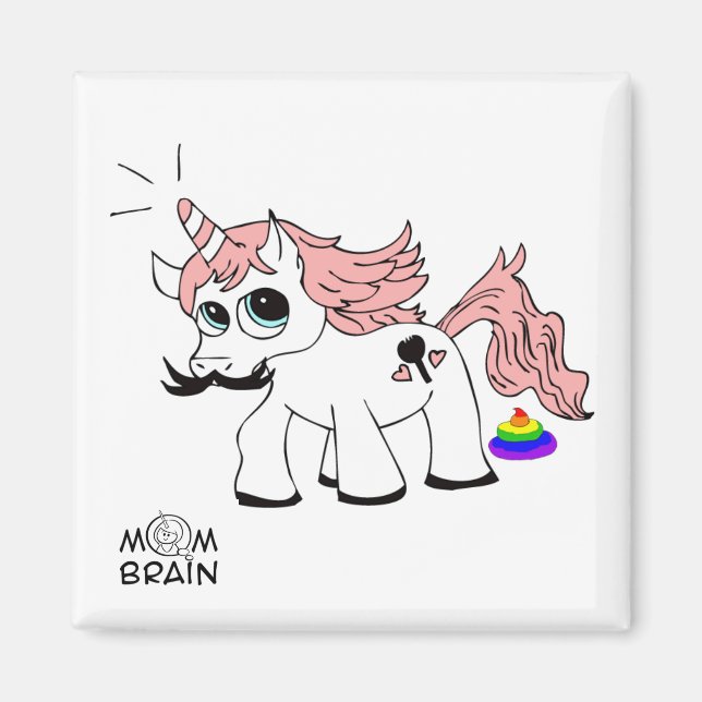 Aimant de papillon Patticorn (Devant)