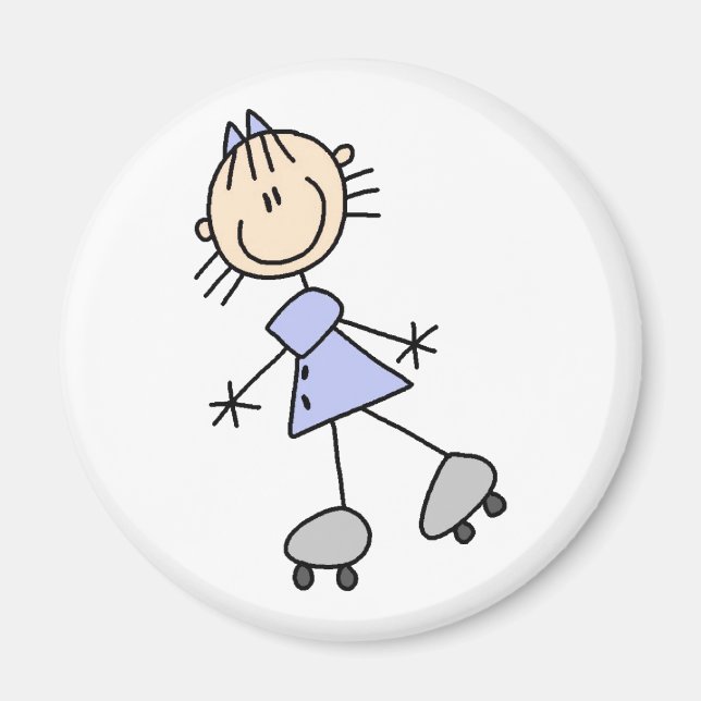 Aimant de patinage artistique (Devant)