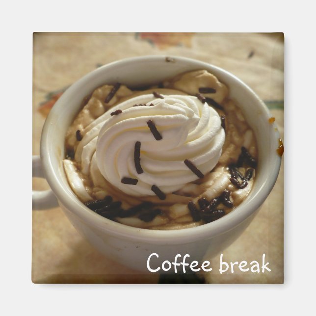 Aimant de pause café (Devant)