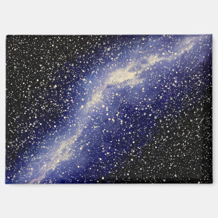 Aimant de peinture de galaxie