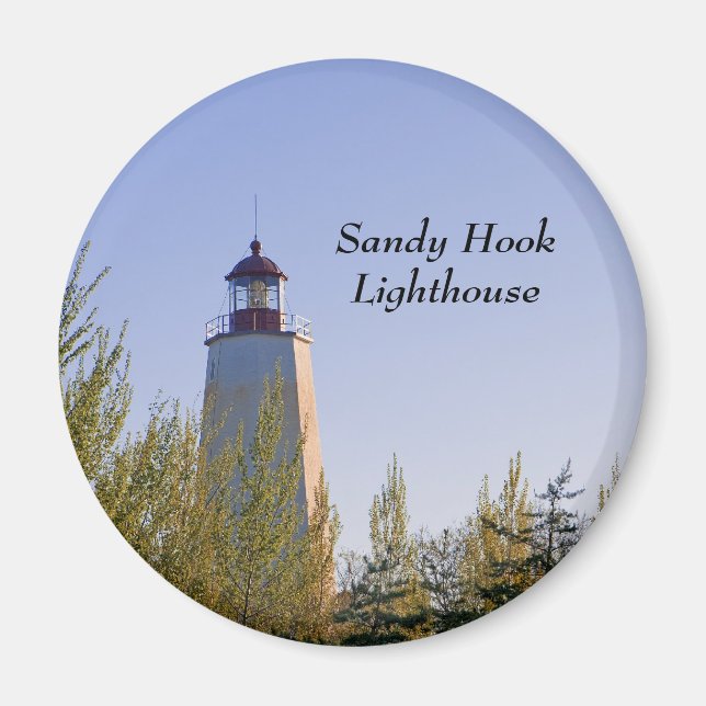 Aimant de phare Sandy Hook III (Devant)