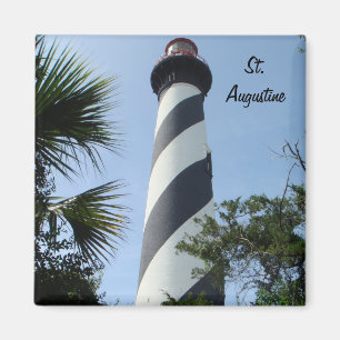 Aimant de photo de phare de St St Augustine