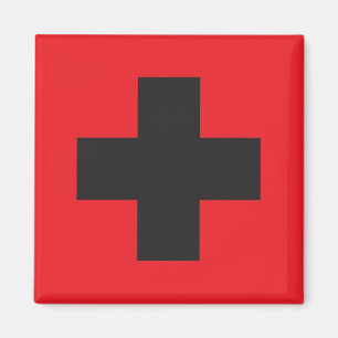 Aimant de pictogramme, croix