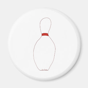 Aimant de Pin de bowling