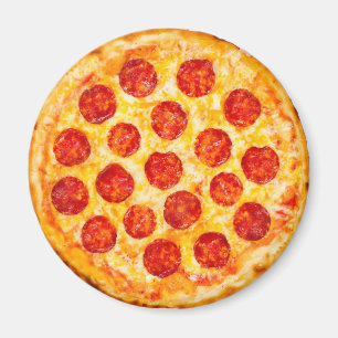 aimant de pizza de pepperoni pour des amants de