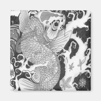 aimant de poisson koi